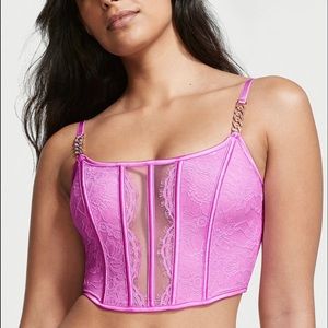 Victoria’s Secret VERY SEXY
Chain Strap Lace Bra Top Medium New